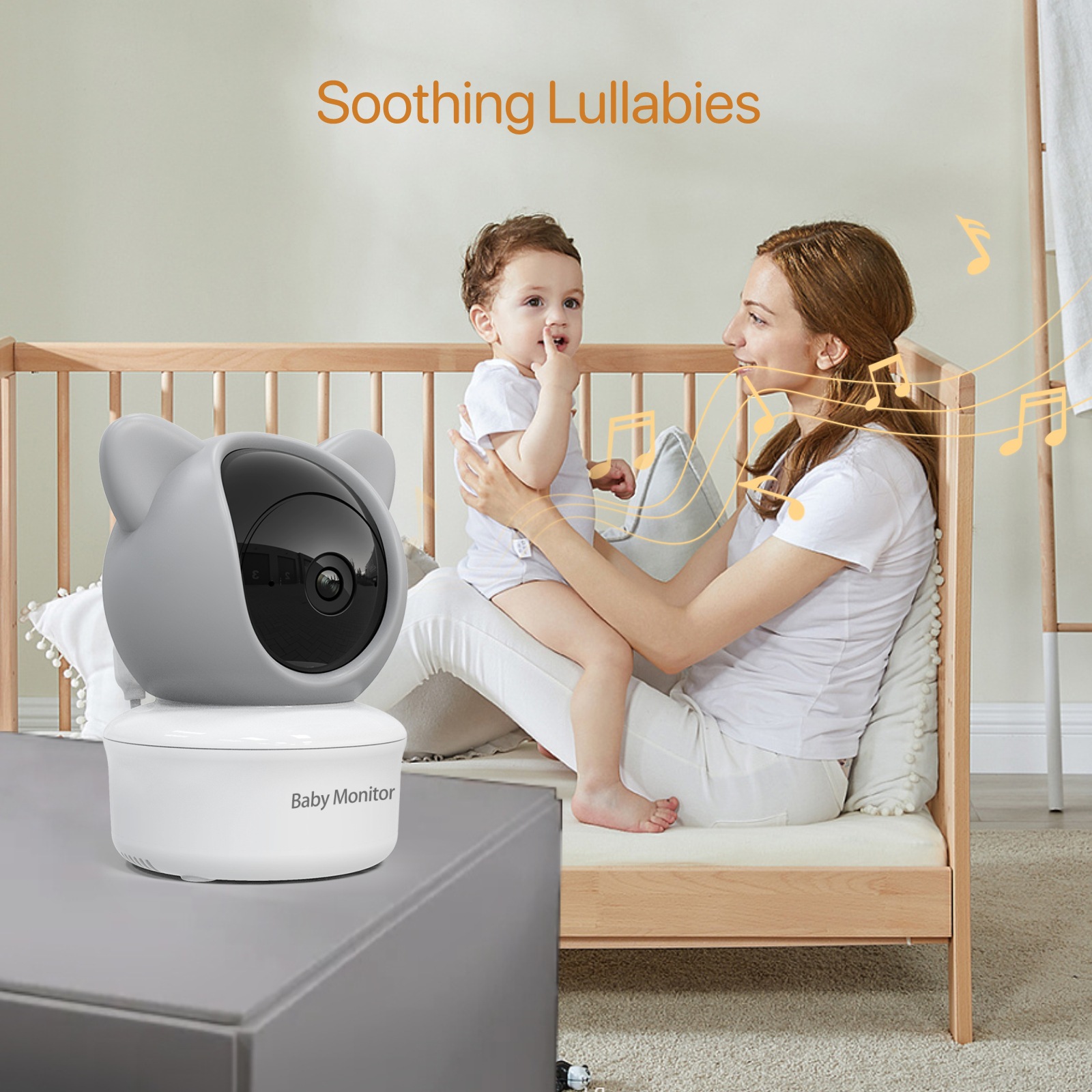5 Inch Video Baby Monitor with - Baby Monitor Split Screen 评论和价格