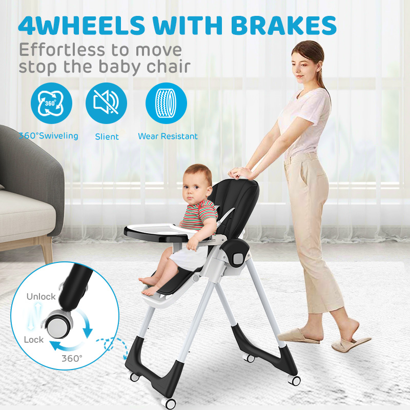 Sejoy Baby High Chair Adjustab - Baby Nursery Bed 评论和价格