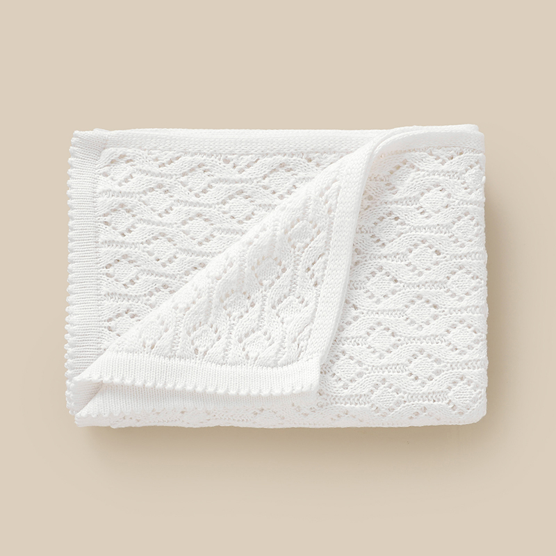 Baby Blankets Knit 90*70cm New - Baby Boy Nursery Quilt 评论和价格