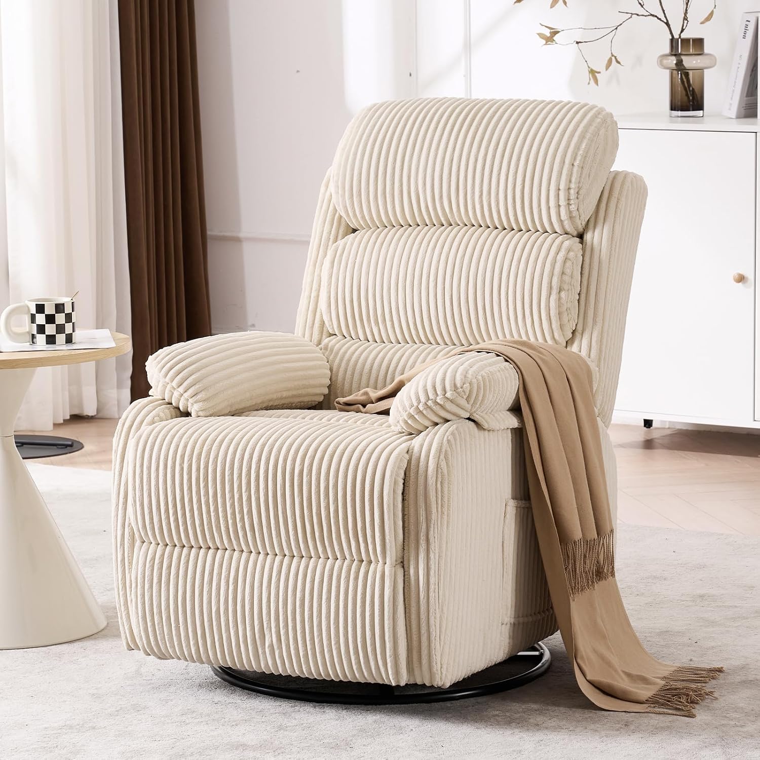 Velvet Rocking Recliner Chair  - Rocking Chair Nursery 评论和价格