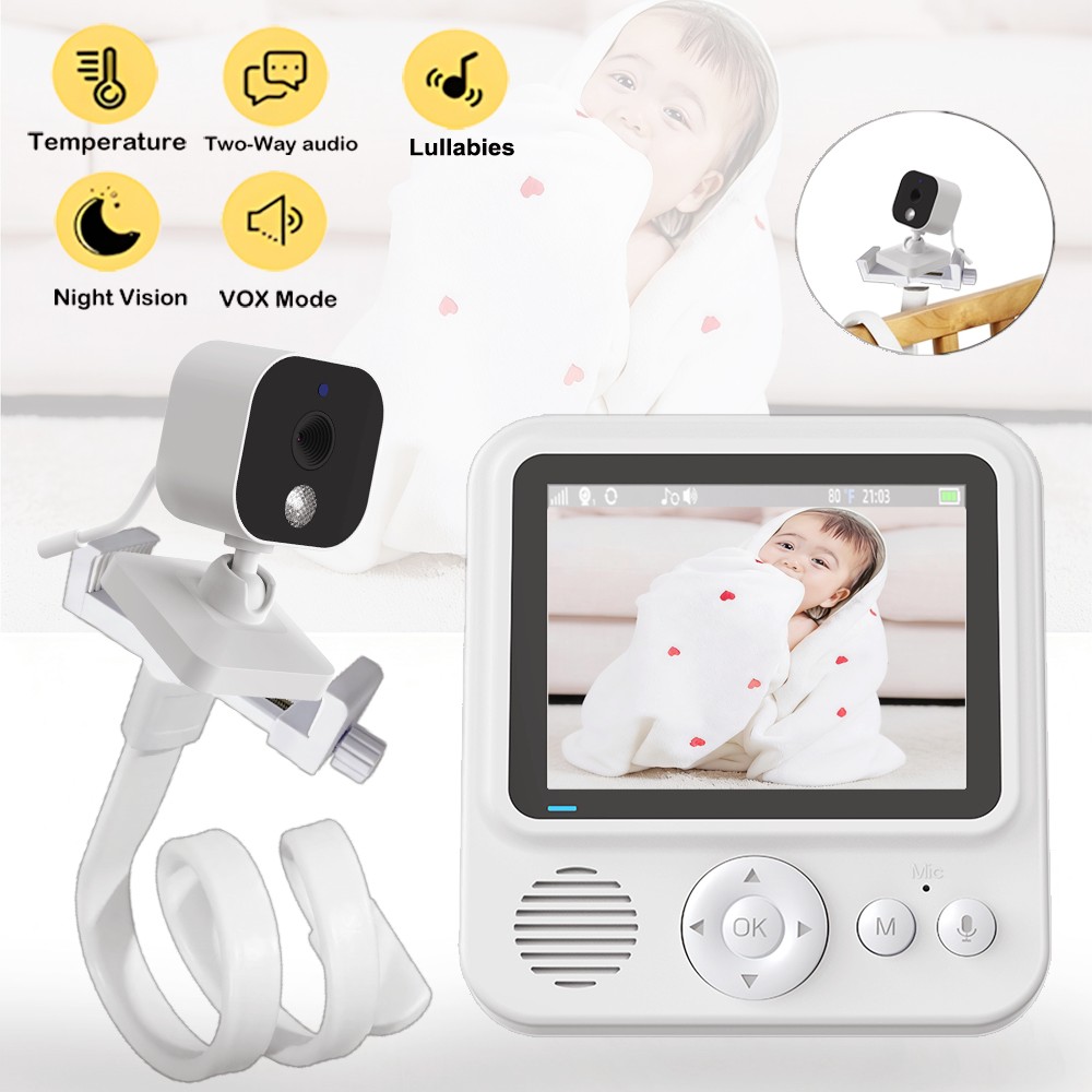 2.8 Inch Video Baby Monitor Wi - Baby Monitor Split Screen 评论和价格