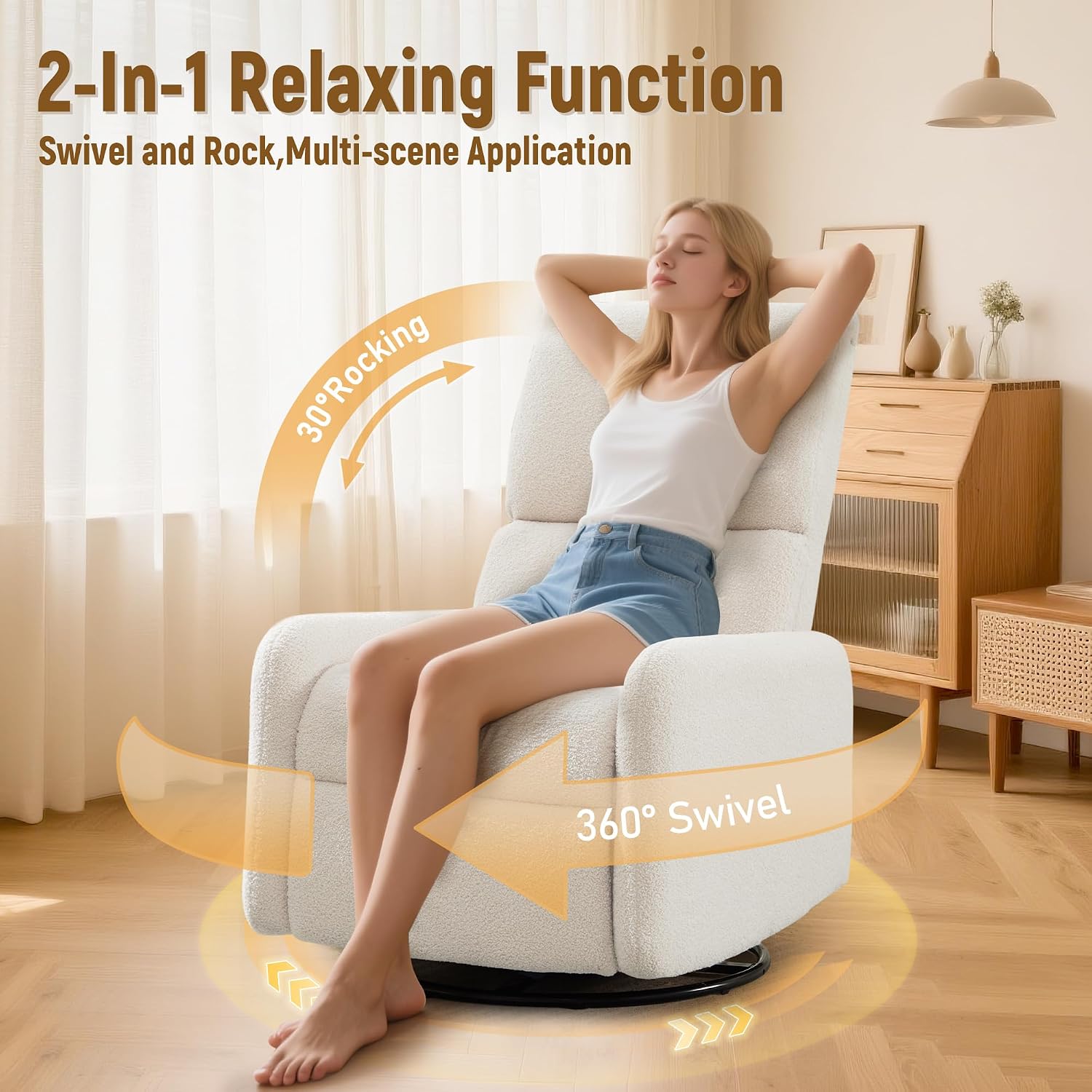 360° Rocking Chair, Nursery Ro - Rocking Chair Nursery 评论和价格