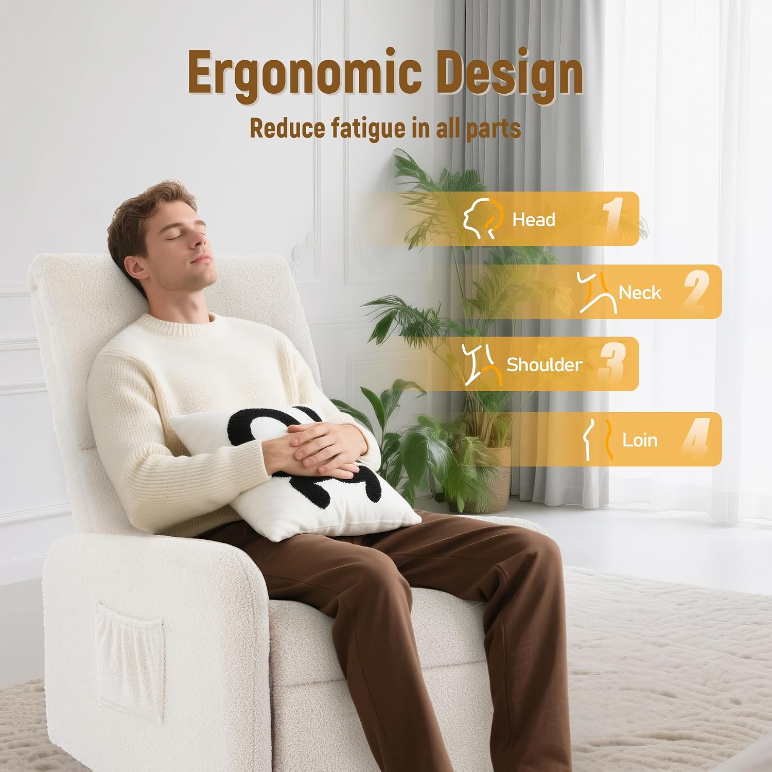 360° Rocking Chair, Nursery Ro - Rocking Chair Nursery 评论和价格