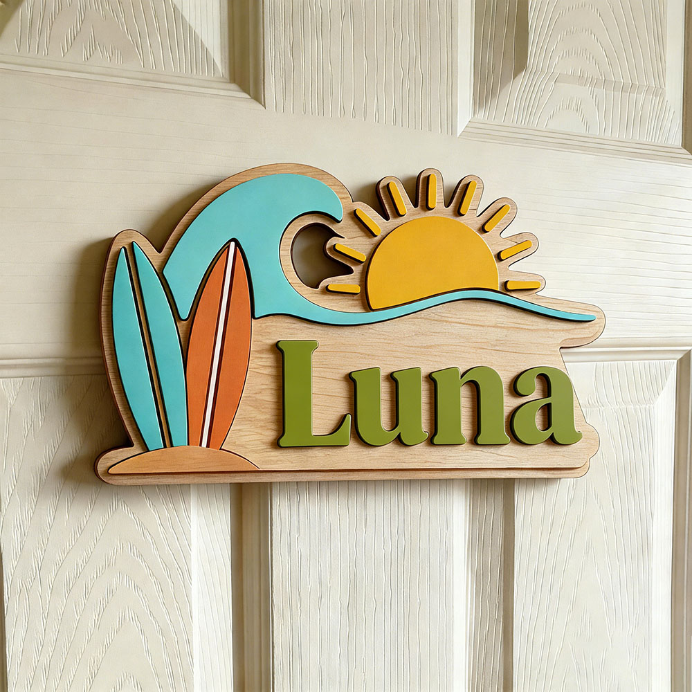 Custom Beach Wave Surfboard Su - Baby Nursery Baby 评论和价格
